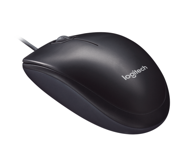 Logitech M90 Mouse czarna USB - 55130 - zdjęcie 3